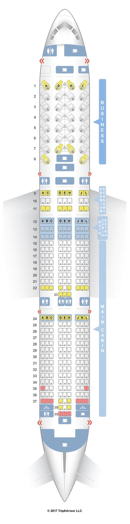 seatguru aa 787|Seat Map American Airlines Boeing 787.